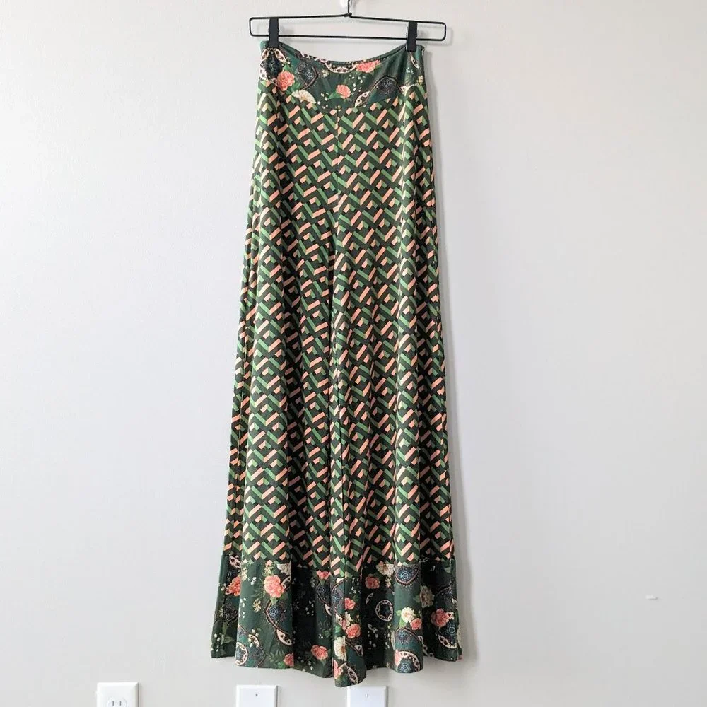 Farm Rio for Anthropologie Wide Leg Printed Pants - Picture 2 of 8